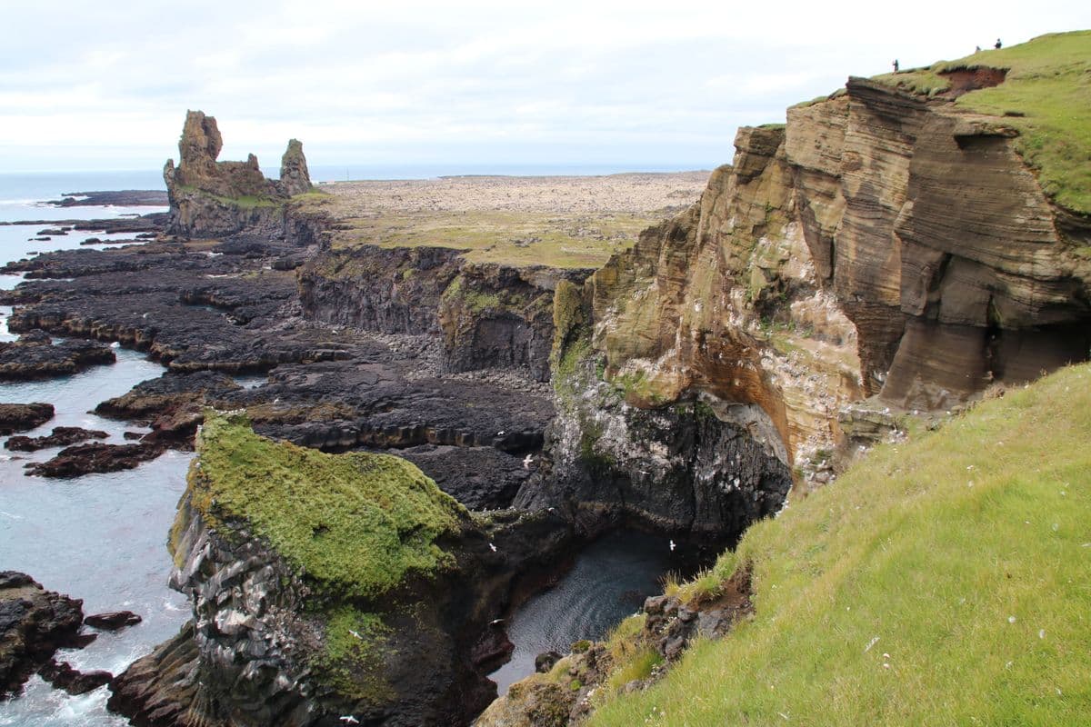 Snæfellsnes - a peninsula west of Borgarfjörður, in western Iceland
