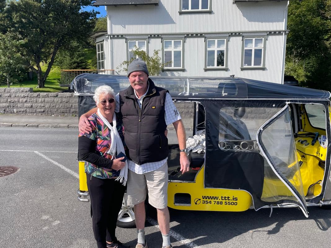 Reykjavík TukTuk Tour (pick up at main shopping street - Bankastræti)
