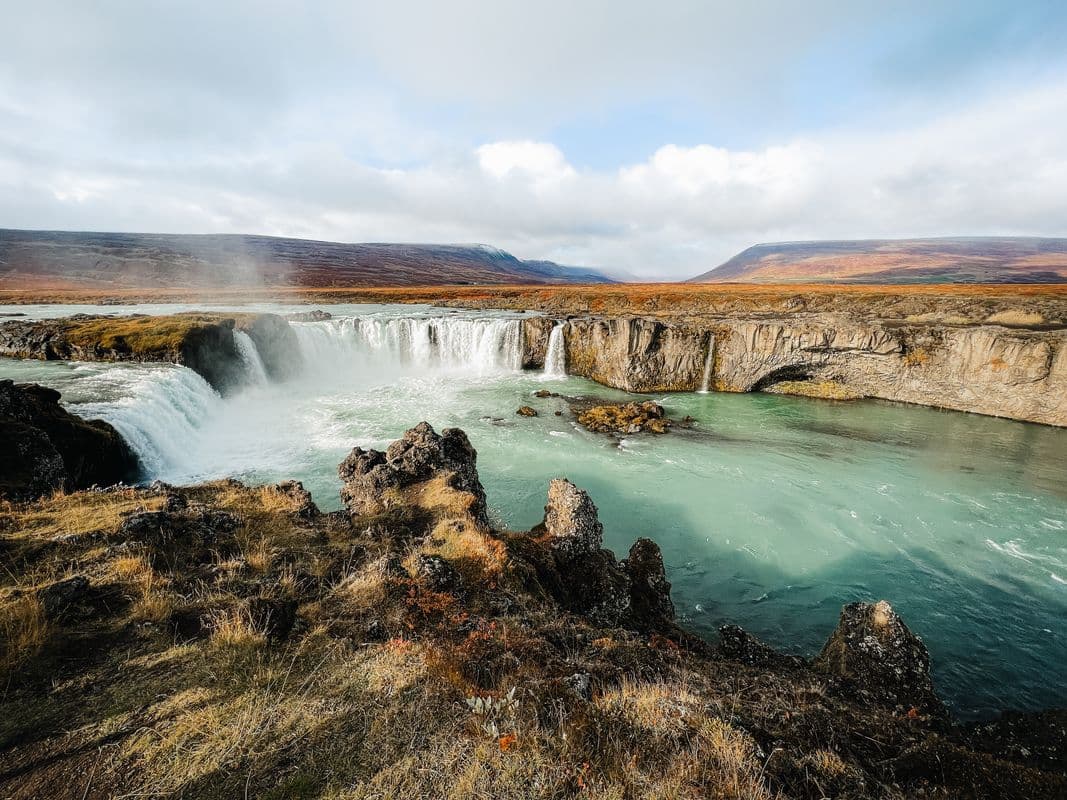 Private Adventure! Goðafoss Waterfall, Lake Mývatn & Nature Mývatn Baths from Akureyri Port!