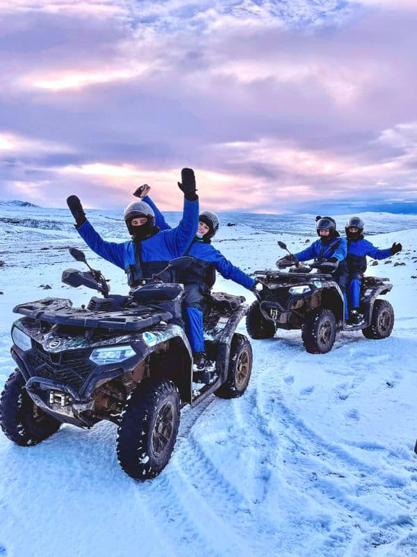 ATV Quad Adventure in Húsafell: Rivers & Mountain Views