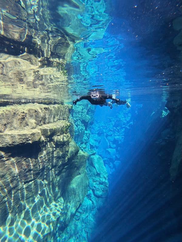 Golden Circle & Snorkeling in Silfra Minibus Tour | Free Underwater Photos