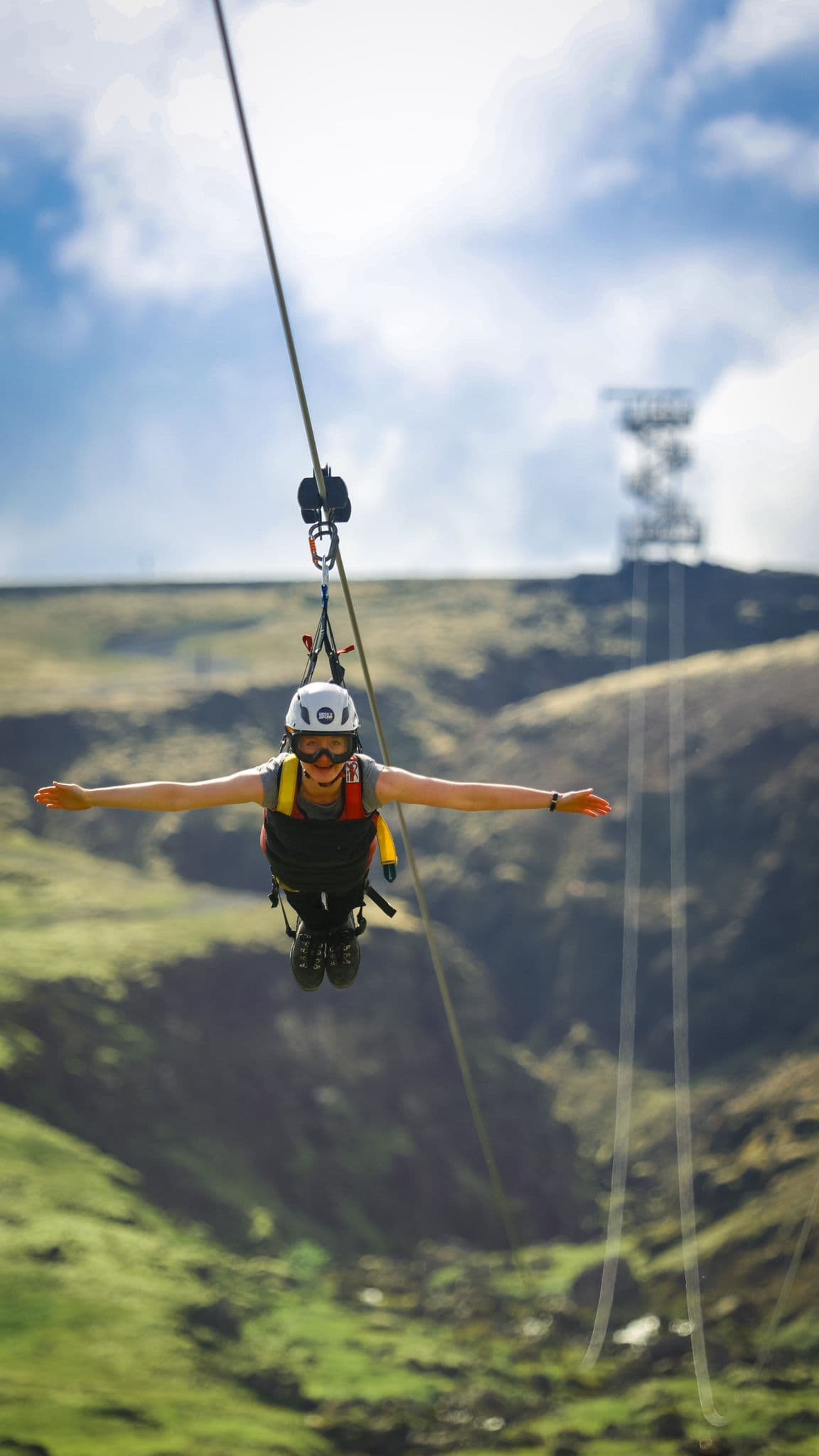 Mega Zipline - Superman Ride (Fast as a Falcon!)