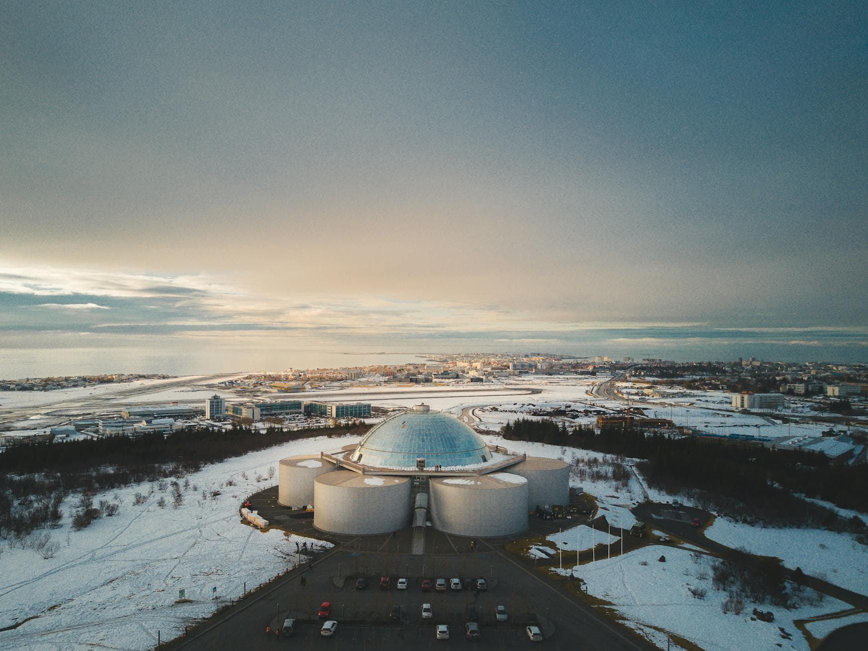 Perlan museum and cultural attractions in Reykjavik, Iceland