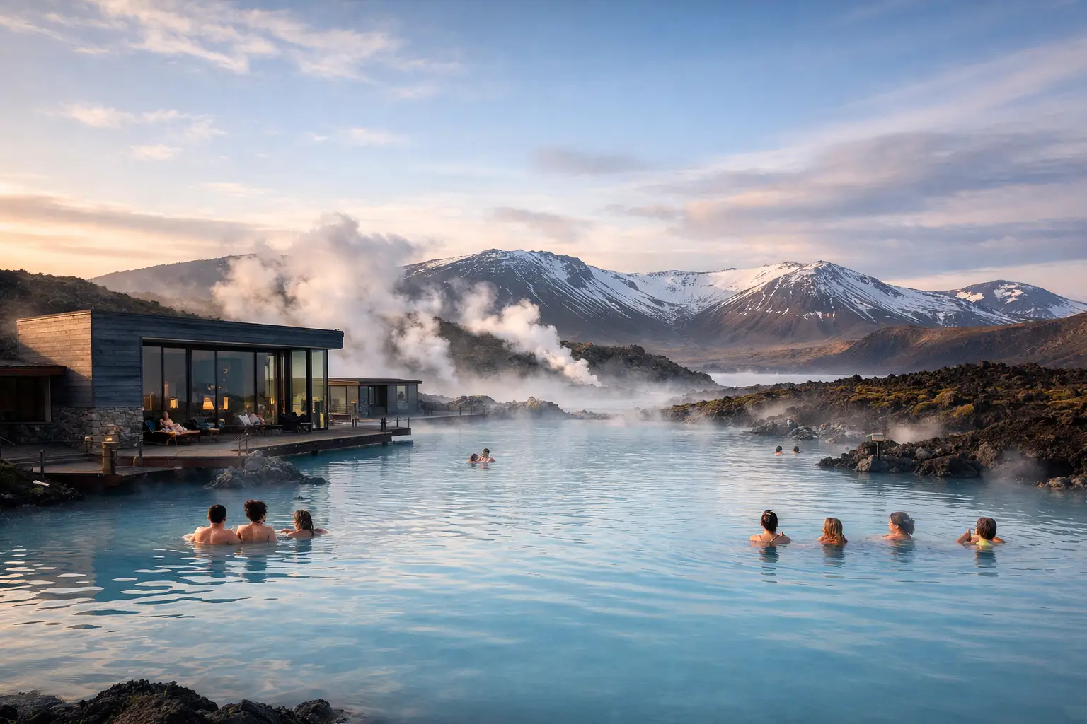 New Geothermal Lagoons in Iceland