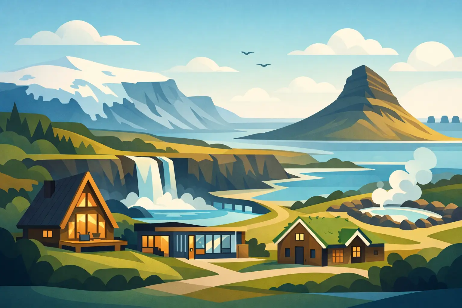 Where to Stay in South Iceland