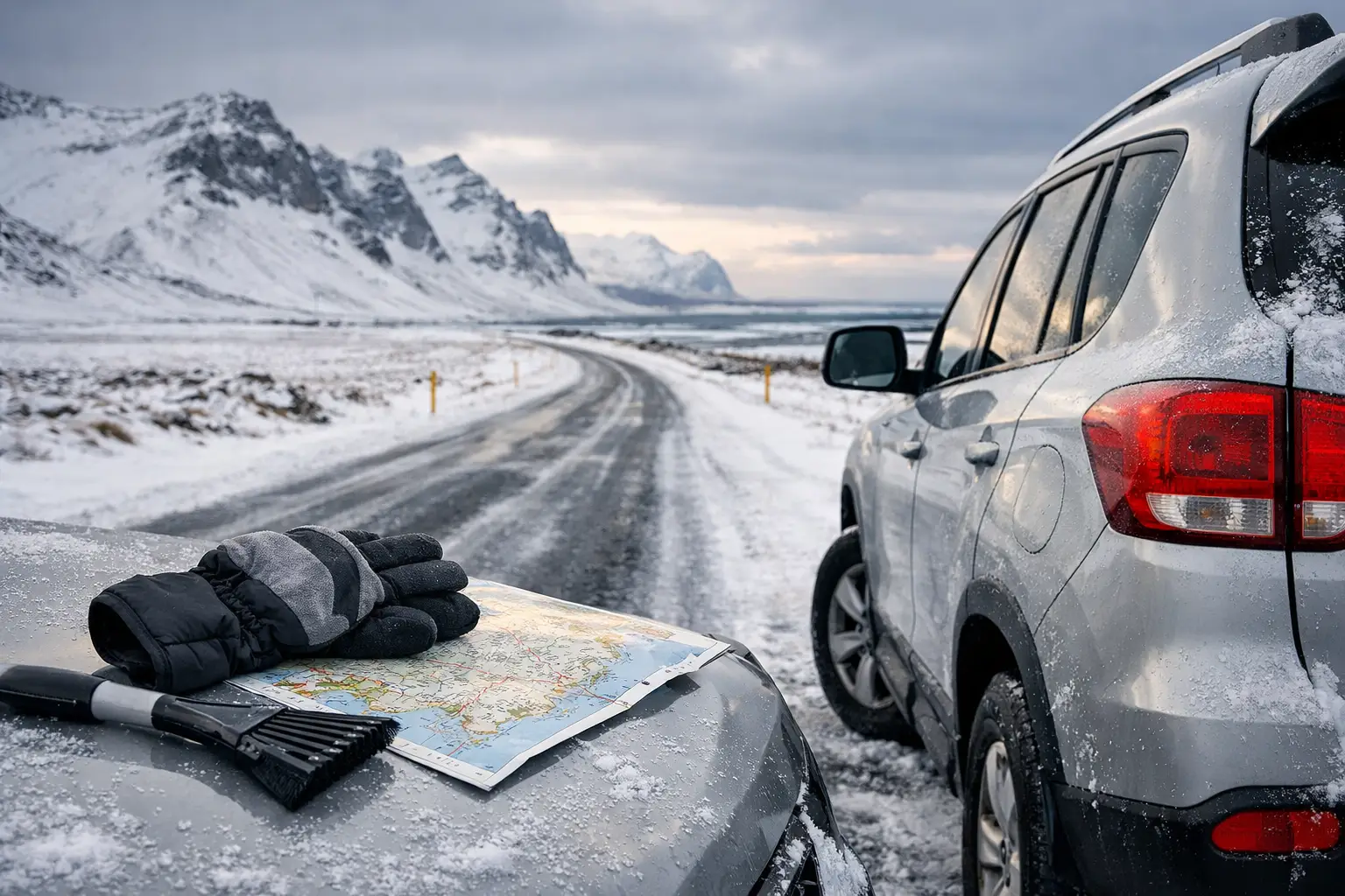 Iceland Winter Driving Guide for First Trips