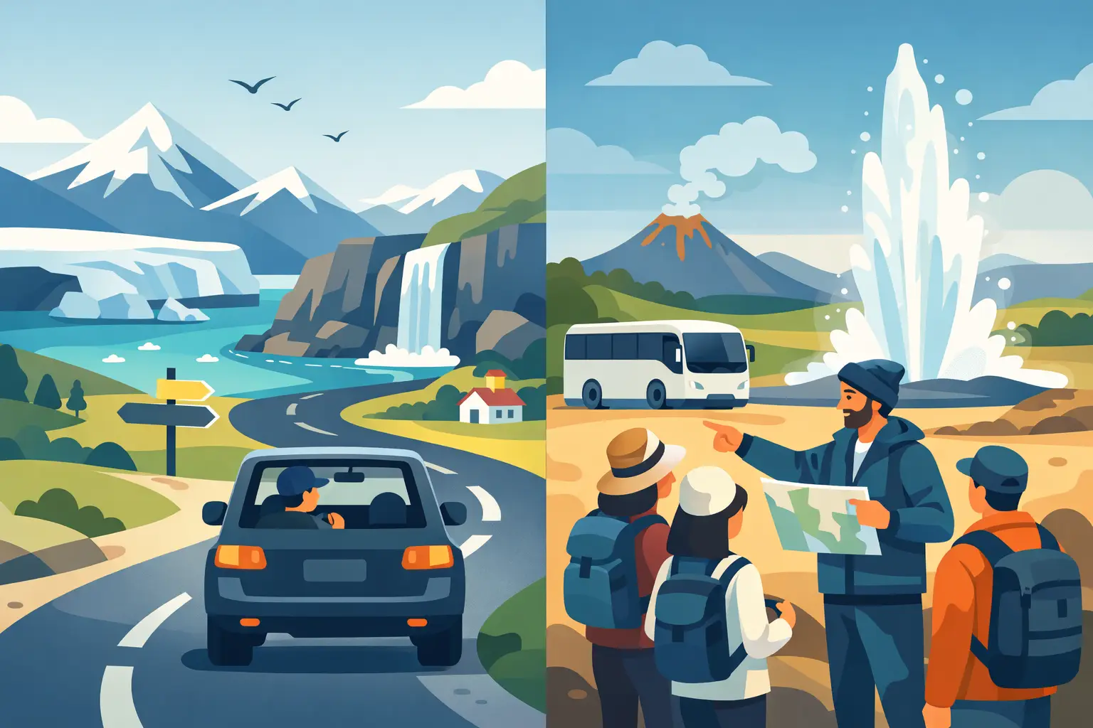 Self Drive or Guided Iceland? What Fits Best