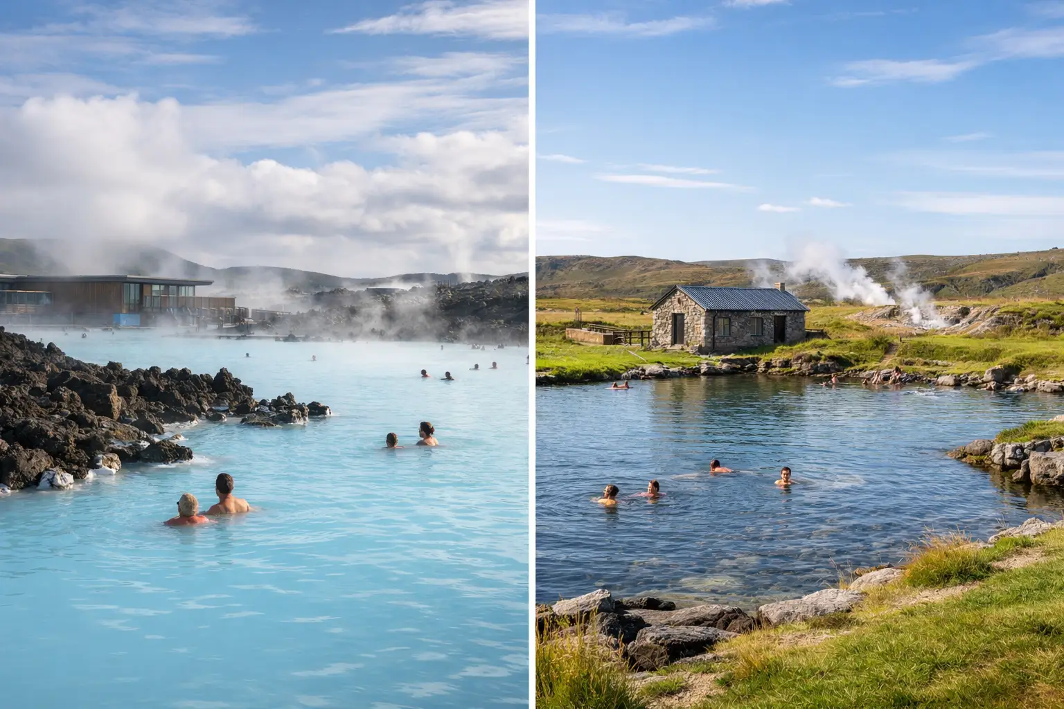 Blue Lagoon vs Secret Lagoon: ¿Cuál encaja?