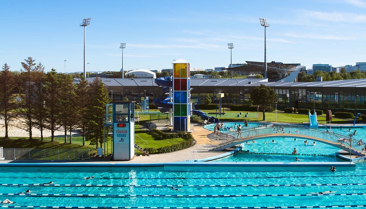 Laugardalslaug — Reykjavík's largest public swimming pool