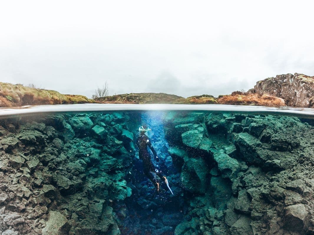 Self drive: Wetsuit Snorkeling in Silfra - with underwater photos