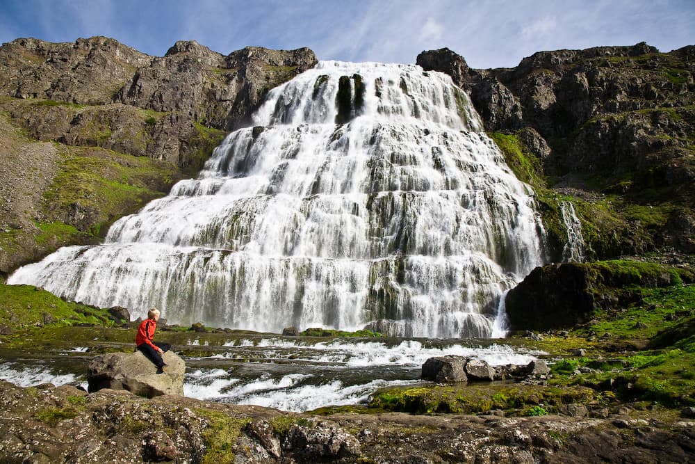 SPLENDID COMBINATINON - Dynjandi waterfall & villages