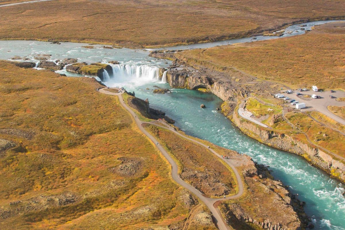 Winter Goðafoss Waterfall Tour from Akureyri