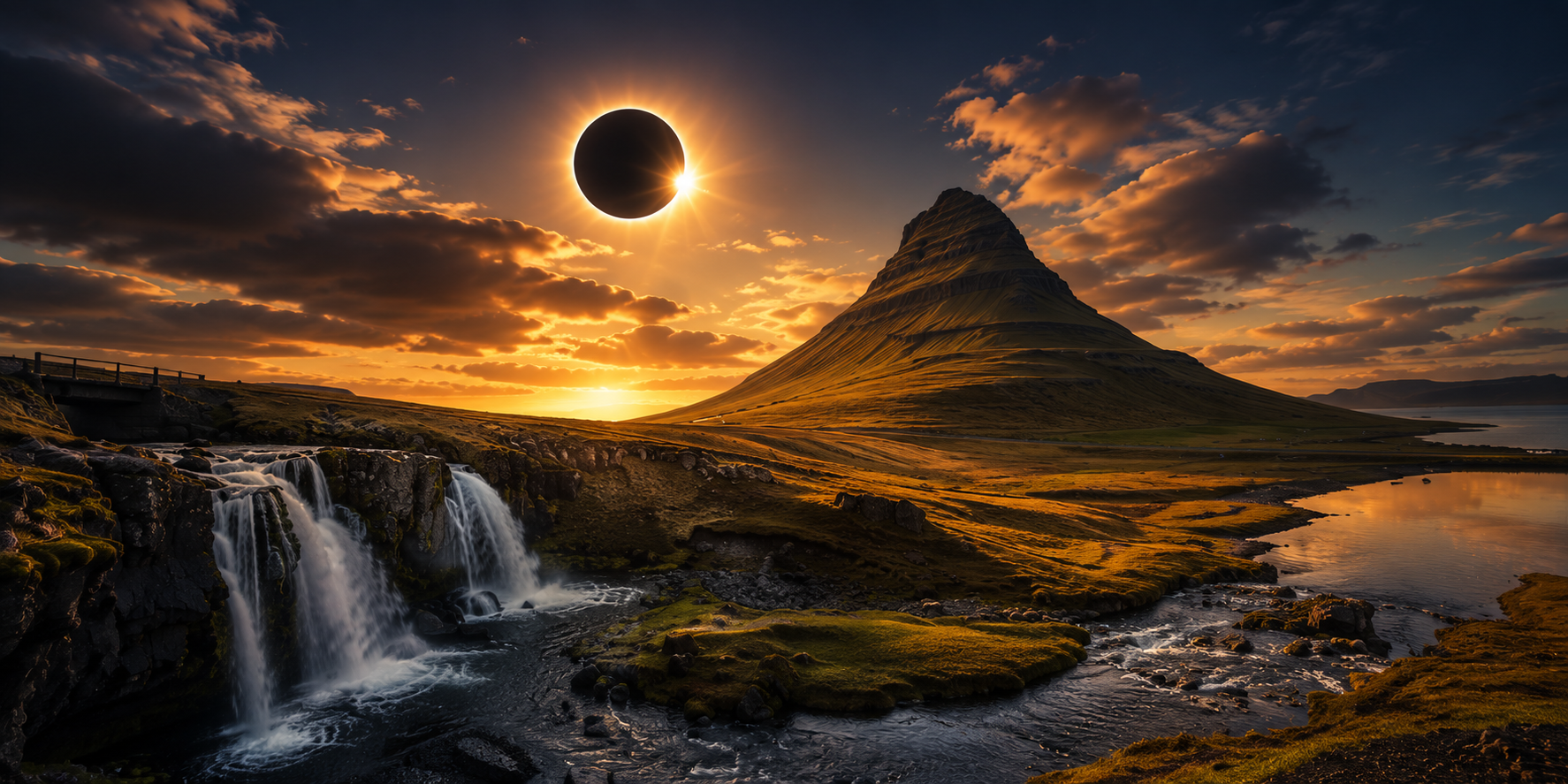 Solar eclipse Iceland